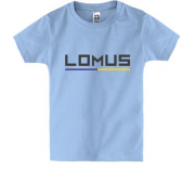 Детская футболка с лого "Lomus"
