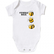 Дитячий боді Crazy Bee Бджоли