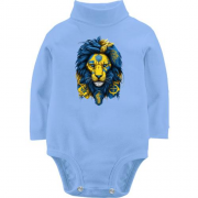 Детское боди LSL с Желто-синим львом