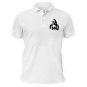 Чоловіча футболка-поло "Монахіня в протигазі"