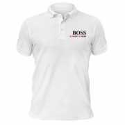 Чоловіча футболка-поло для шефа "не hugo, но boss"