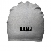 Бавовняна шапка з логотипом B O M J