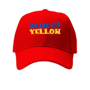 Кепка с патриотическим принтом "Blue Yellow"