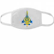 Тканинна маска для обличчя "Авіація України"