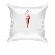 Подушка "Мороженное фламинго"