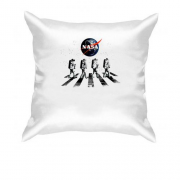 Подушка "NASA в стиле Битлс"