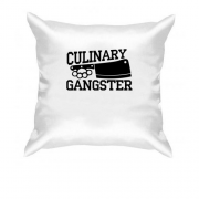 Подушка для шеф-кухаря "culinary gangster"