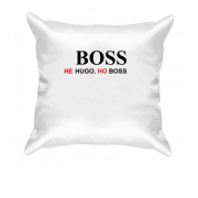 Подушка для шефа "не hugo, но boss"