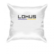 Подушка з лого "Lomus"