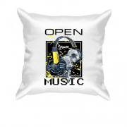 Подушка с наушниками Open your music (1)